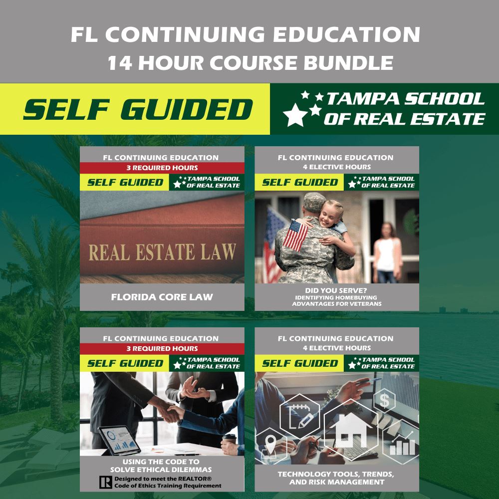 14 Hour FL Continuing Education (Self Guided Online) CE LEAP