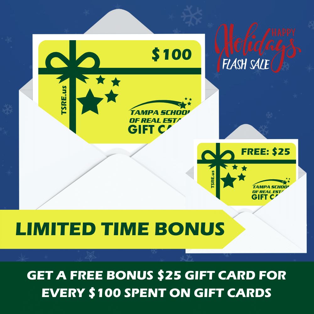 Giftcard Gift Cards TSRE | Tampa School of Real Estate